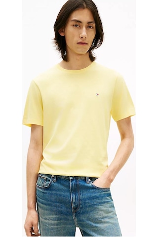 Tommy Hilfiger Erkek Marka Logolu Günlük Kullanıma Uygun Sarı T-shirt Mw0mw39995 Zf0-15059