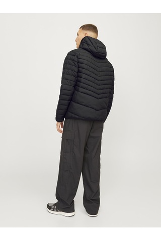 Erkek Katlanabilir Rüzgara Dayanikli Puffer Mont - State - 12256983 Black