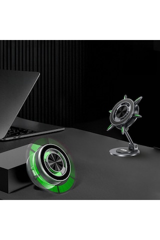 Go Des Gd-hd332 360 Derece Dönebilen Fosforlu Magnetik Metal Stand Siyah