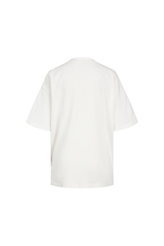 Jack & Jones Jjxx Jxvalerıa Ovs Ss Tee Jrs Ekru Kadın Kısa Kol T-shirt 000000000101961834 Bej