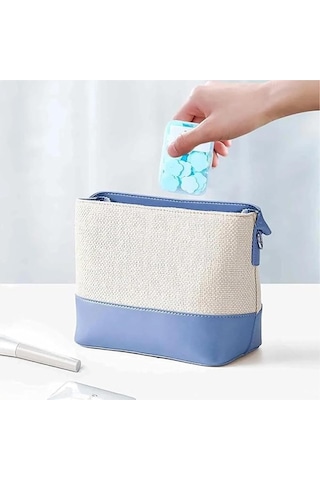 Pratik Hijyenik Çözüm 10 Adet Renkli Kağıt Sabun Kutusu 1000 Yaprak Kokulu Tek Kullanımlık El Sabunu Çok Renkli