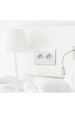 Pazly Suntek Standart Prizi Plakası Polikarbon İtalyan Elektrik Duvar 16a