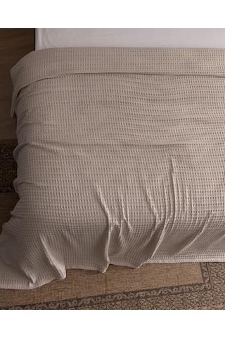 Madame Coco Lavrice King Size Pamuklu Bambu Pike - Bej 8684427333594 Çok Renkli