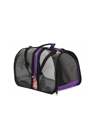 Bacco Milano Şeffaf Kedi Taşıma Çantası 44 x 28 x 28 CM