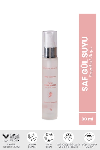 Bade Natural Gözenek Sıkılaştırıcı Doğal Gül Suyu Tonik 30 Ml