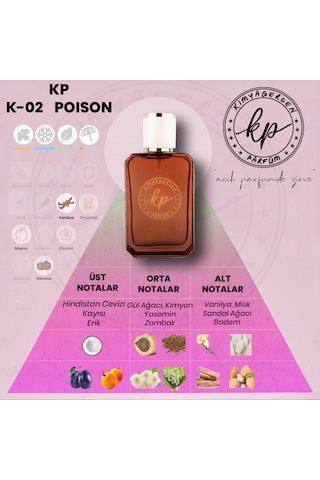 KP Kimyagerden K-02 Açık Parfüm Extrait De Parfum 50 ML