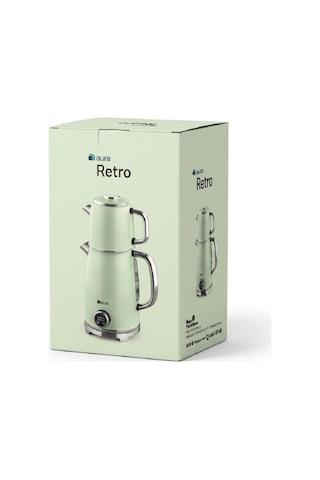 Aura AU1001Y Retro Mint Çay Makinesi