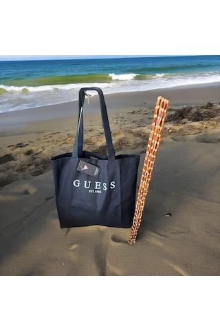 Guess-plaj-ve-günlük Kullanım İçin İdealdir Genişlik-49-derinlik-41- Vintage Lacivert