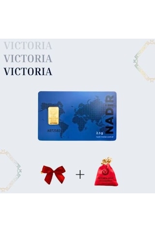 Vıctorıa Gold 1 Adet 2.5 Gr 24 Ayar 995 Altın