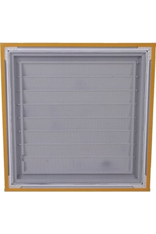 Banyo-Wc Havalandırma Menfezi 55X55 Beyaz