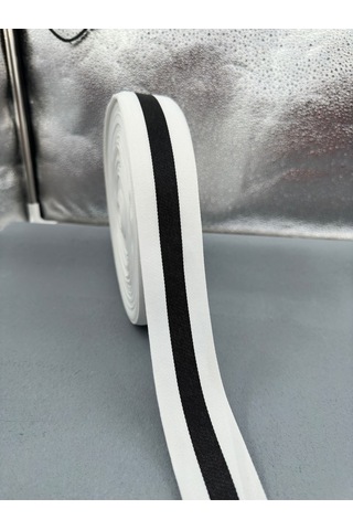 Paşateks 4 Cm Grogren Şerit -5 Metre-beyaz