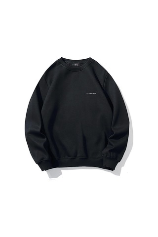 Brz Collection Unisex Oversize Ronin Masterless Samurai Sweatshirt Siyah