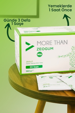 Zeogum Zeolit & Arabic Gum 30 Saşe