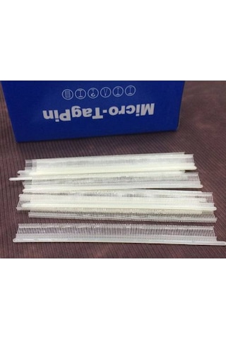 4.4 MM Micro Fine Kısa Seffaf Plastik Kılçık 10.000 Adet