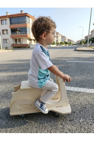 Tekerlekli Dekoratif Oyuncak Scooter