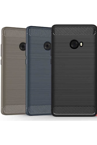 Xiaomi Mi Note 2 Kılıf Zore Room Silikon Kapak Lacivert