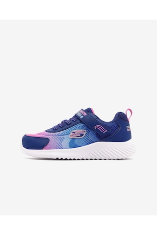 Skechers Bounder Büyük Kız Çocuk Lacivert Spor Ayakkabı 303452l Nvmt Lacivert