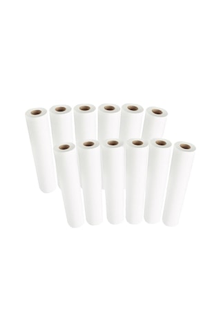 Laminasyonlu Baskısız Muayene Masa Örtüsü 12 Rulo 50 CM x 50 M