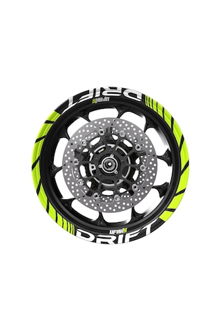 Mondial Drift Jant Şeridi Florasan Sarı