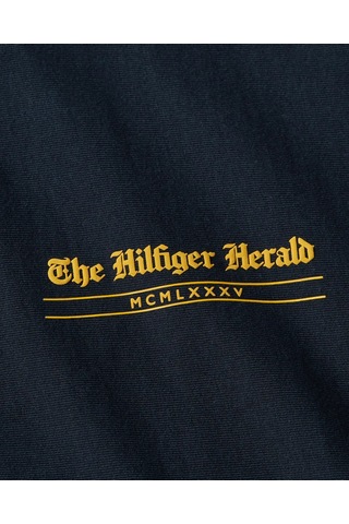 Tommy Hilfiger Hılfıger Herald Back, Dw5 Siyah Erkek T-shirt & Polo