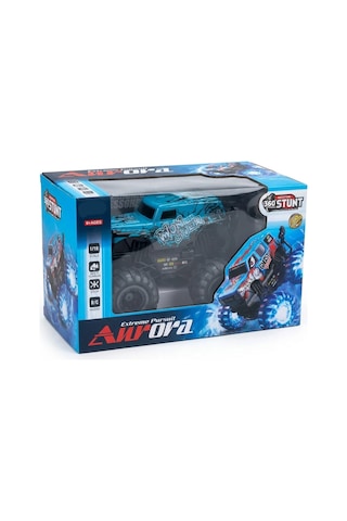 1:18 Uzaktan Kumandalı Canavar Kamyon 4x4 Işıklı Off-road Araba - Full Fonksiyon 2.4 Ghz Çok Renkli
