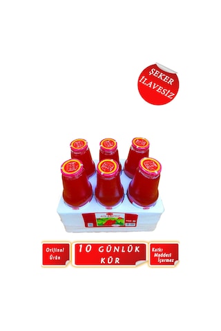 Kayseri Pazarı Gilaburu Nektarı Şeker İlavesiz 6 x 1 L