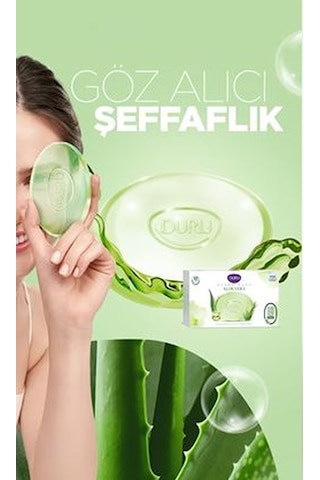 Hydro Pure Aloe Vera Şeffaf Bakım Sabunu 4 'lü Paket Aloe Vera