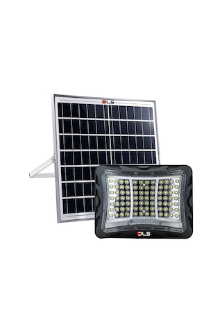 Dls 400w Güneş Enerjili Solar Led Projektör Harici Solar Panelli, 5 Metre Kablolu 502-400