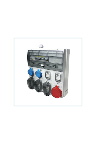 Novsen Ip66 Kombinasyon Panosu 5ad. Schuko, 2 Ad. 3x16a, 1ad. 5x32a