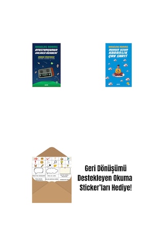 Otostopçunun Galaksi Rehberi - Radyo Tiyatrosu + Ruhun Uzun Karanlık Çay Saati + Okuma Sticker'ları