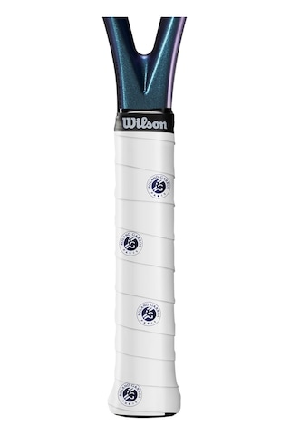 Wılson Roland-garros Tenis Overgrip - 3'lü Paket, Beyaz/lacivert