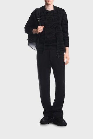 Emporio Armani Pamuklu Fermuarlı Regular Sweat Erkek Sweat Em006881 Af10013 Fc376 Siyah