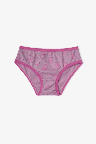 Penti Kız Çocuk Pembe Sevimli Party Pamuklu 5li Slip Külot