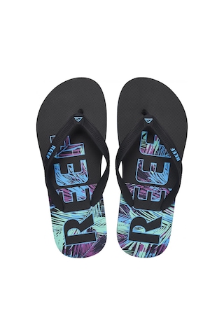 Reef SEASIDE PRINTS Erkek Terlik REF.CJ0309 Siyah