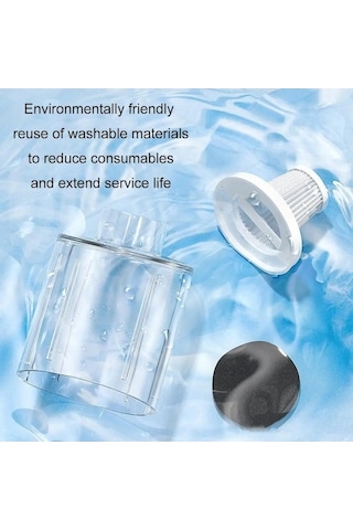 Tongxida Profesyonel Güçlü Taşınabilir Kablosuz Şarjlı Araç Süpürgesi Yeşil