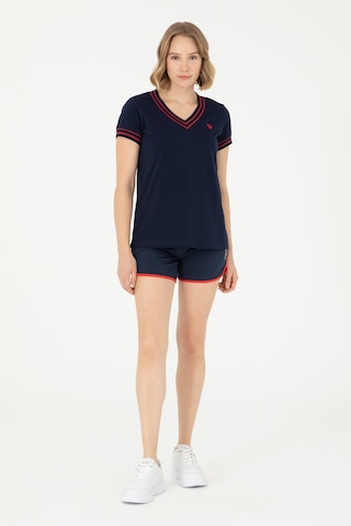 U.s. Polo Assn. Kadın Lacivert Şort Örme 50285890-vr033 Lacivert