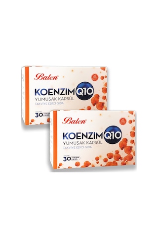 Balen Koenzim Q10 650 Mg 30 Yumuşak Kapsül x 2 Adet