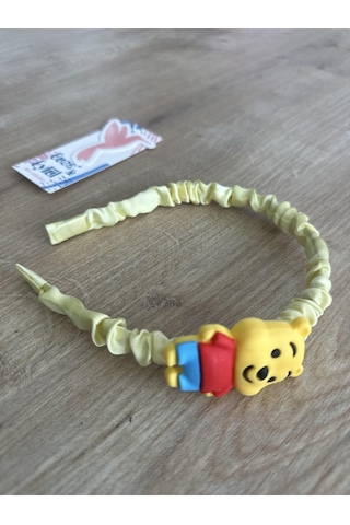 Sarı Winnie Kız Çocuk Tacı - Sarı