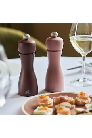 Peugeot Tahiti Duo Earth Tuz Ve Karabiber Değirmeni 15 Cm Kahverengi