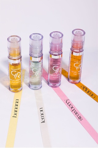 Golden Rose Roll On Lipgloss Meyveli Dudak Parlatıcısı 01 Çilek