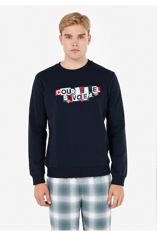 Colin's Colins Lacivert Erkek Sweatshirt Cl1071776 Q1.v2 Nav Lacivert