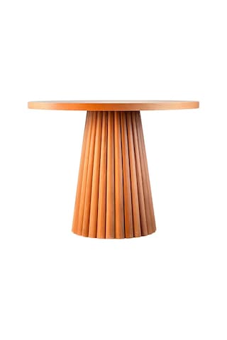 Acantus Natural Ahşap Yemek Masası 100x100 Naturel