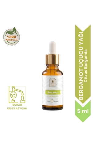 Bergamot Uçucu Yağı 5 Ml Rahatlatıcı & Ferahlatıcı Aromaterapi Yağı 5 ML