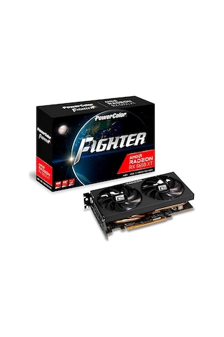 Powercolor ‎AMD Radeon RX 6650 XT Fighter 6650XT 8GBD6-3DH 8 GB GDDR6 128 Bit Ekran Kartı