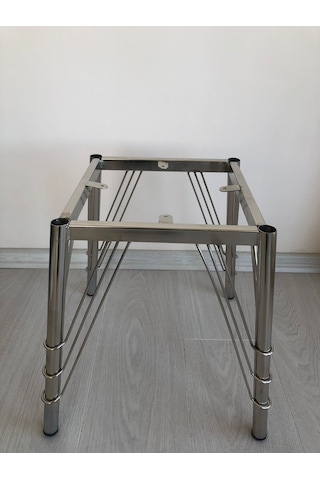 Metal, 40 Cm Krom Kaplama Sandalye Ayağı 2 Adet