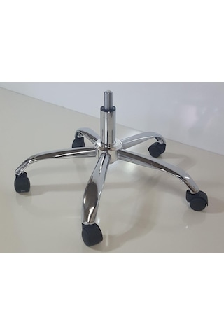Kamusalmarket Kromaj Yıldız Ayak+Teker+Krom Piston Ücretsiz Kargo