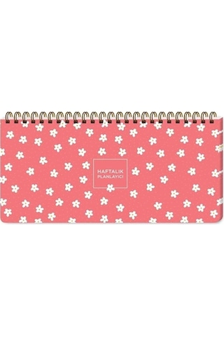 Keskin Color Spiralli Planner Minik Papatya 13x27 Cm Spiralli Haftalık Planlayıcı