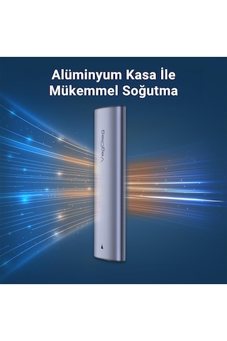 Veggieg 10gbps Usb 3.1 Gen2 M.2 Sata Ngff Nvme Ssd Disk Kutusu
