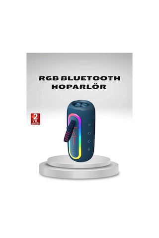 Taşınabilir Mini Bluetooth Hoparlör Güçlü Ses Ve Şık Kırmızı Tasarım
