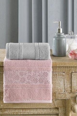 ÖZDİLEK BLOSSOM HAPPY SET PEMBE-GRİ Pembe